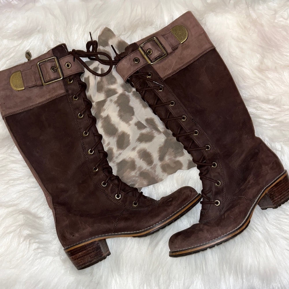 Red Wing Tall Suede Boots